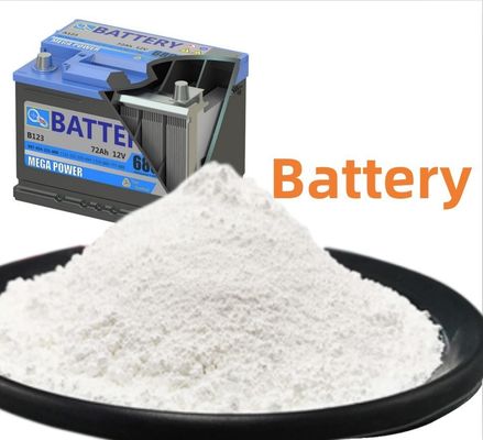 L'elevata purezza ha modificato il bario per solfonare la polvere bianca solida per la batteria