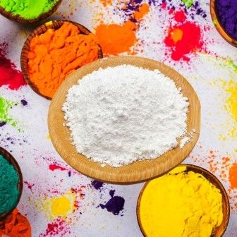 Polvere della baritina delle proprietà di flusso del pigmento del solfato di bario Baso4 di 90% buona