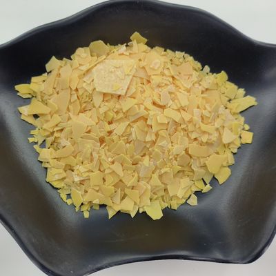 Fiocchi gialli del solfuro del sodio di Cas 1313-82-2 Na2s 60% Min Content