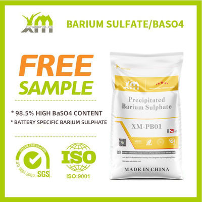 4.4 g/cm3 Solfato di bario BaSO4 Purezza 98% Min Grado industriale