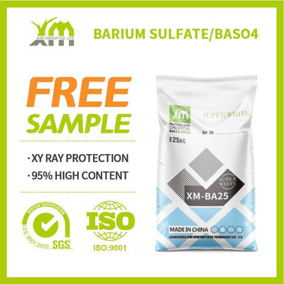 XIMI Sulfato di bario naturale BaSO4 sulfato di bario di barite per verniciature plastiche
