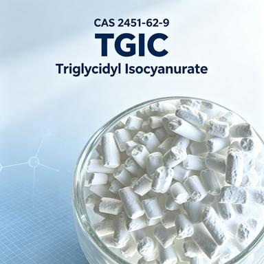 Solubbile in solventi organici Agente curante Tgic Con purezza ≥ 98% Adatto alle tecnologie di rivestimento in polvere